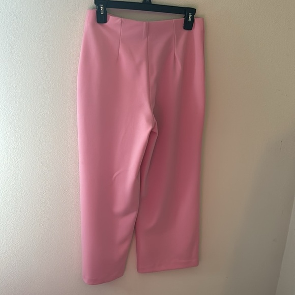 Chapter One Sportswear Inc pull on elastic waist wide leg high rise pants Sz S - Picture 3 of 6